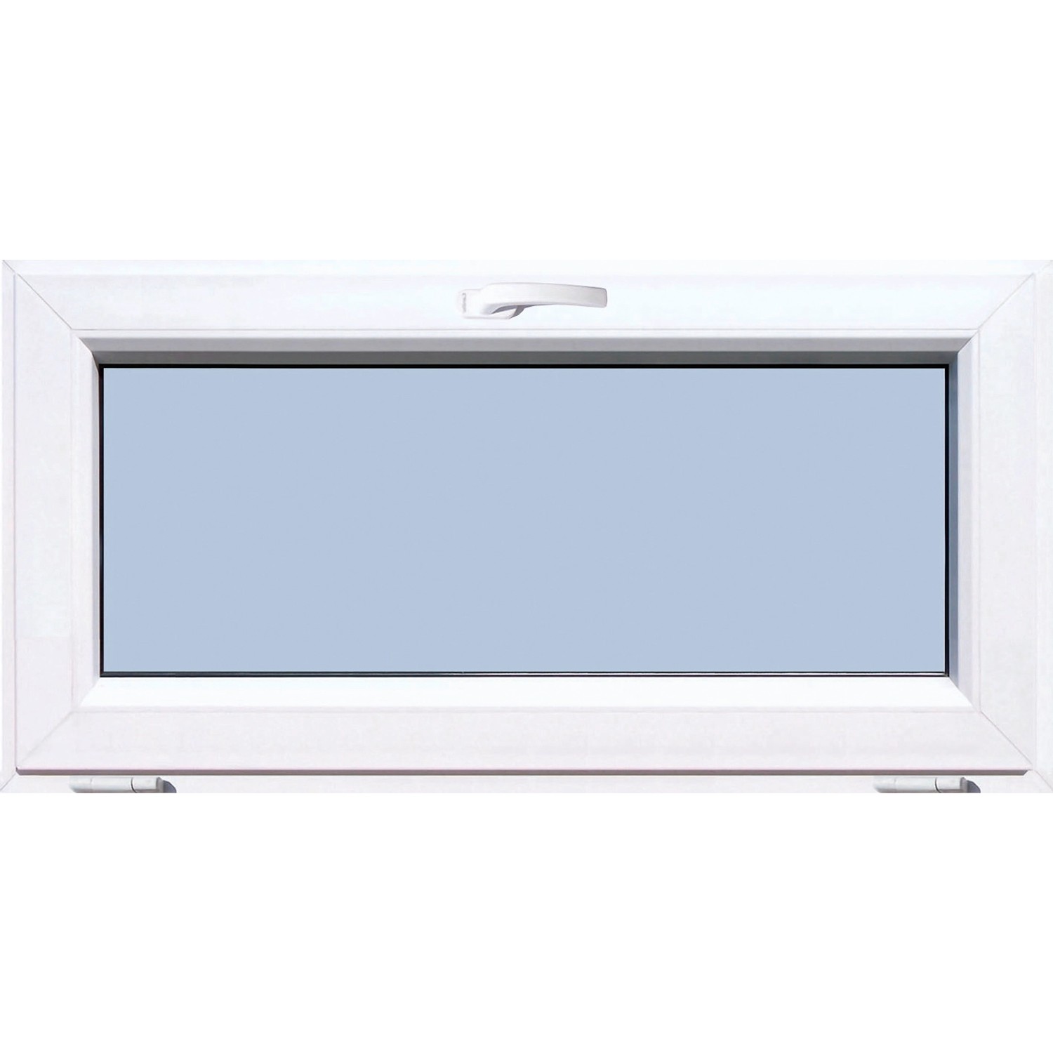 TeraGlass Okno sklepní plastové 4-komorové 2-sklo bílé 500 x 500 x 60 mm