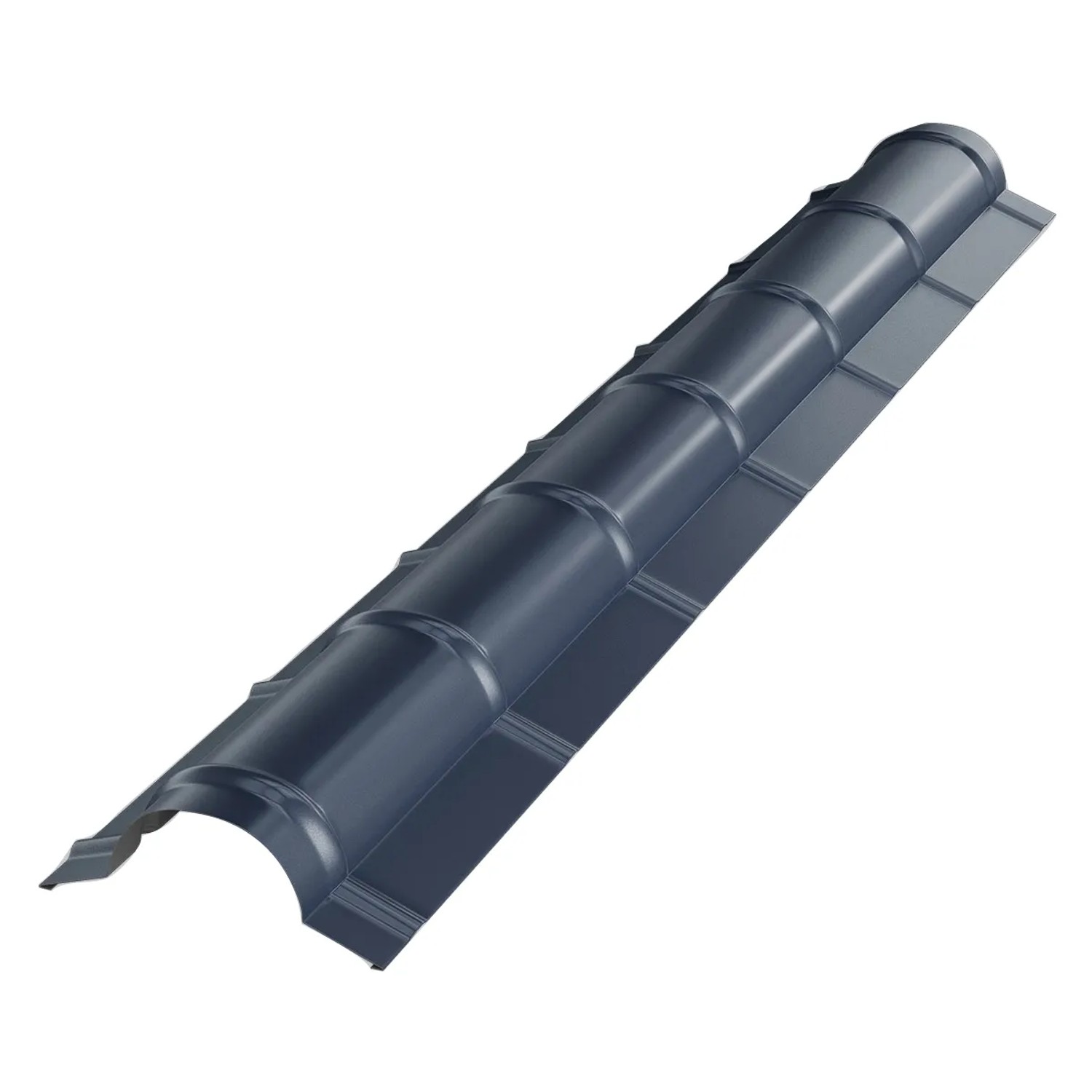 COVERNIT Hřebenáč oblý CLASSIC RAL 7024 grafitový 2000 x 300 mm