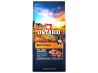ONTARIO Granule pro psy Adult Medium Lamb & Brown Rice 12kg ONTARIO Granule pro psy Adult Medium Lamb & Brown Rice 12kg