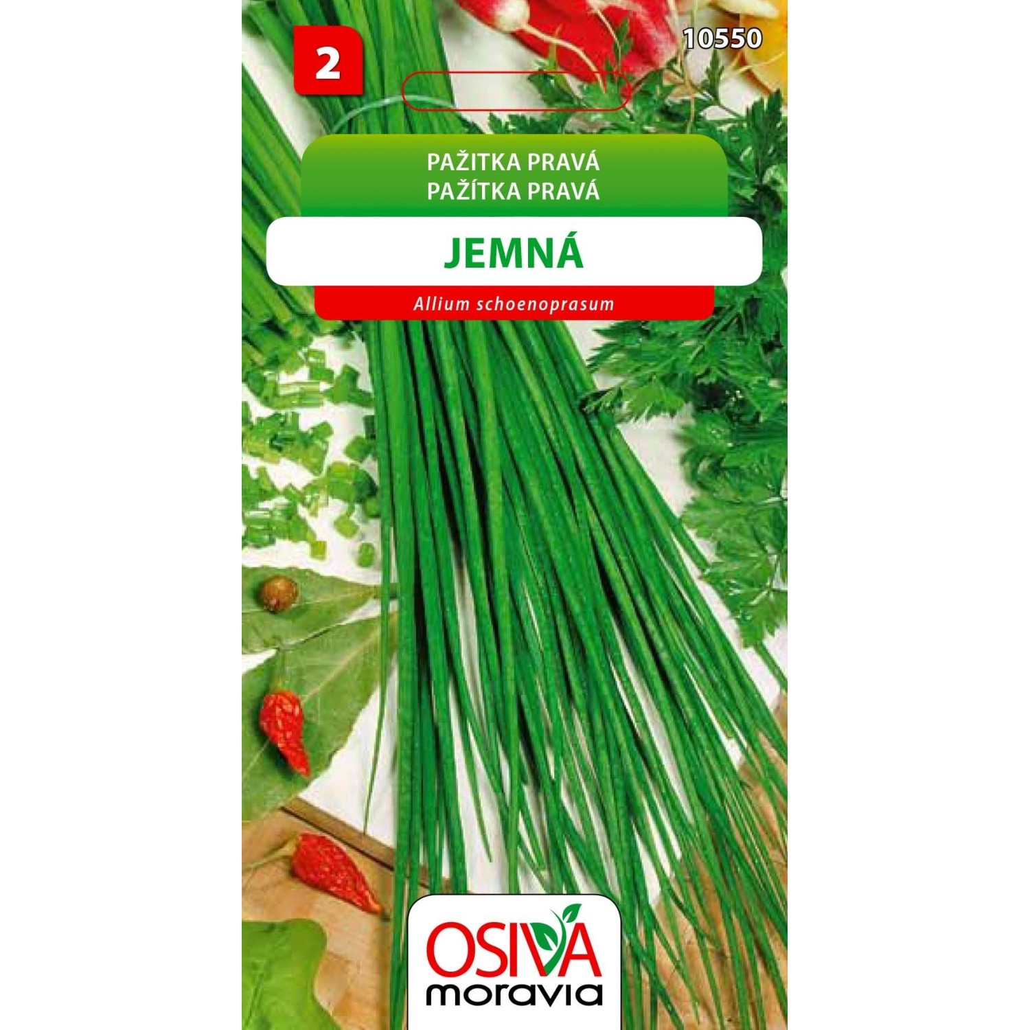 Semínka Pažitka pravá Jemná (Allium schoenoprasum)