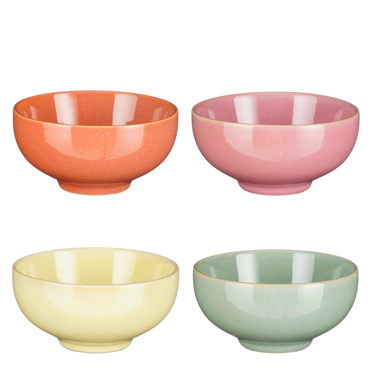 MICA Decorations Sada misek Rico pr. 12,5 x 6 cm, 4 ks