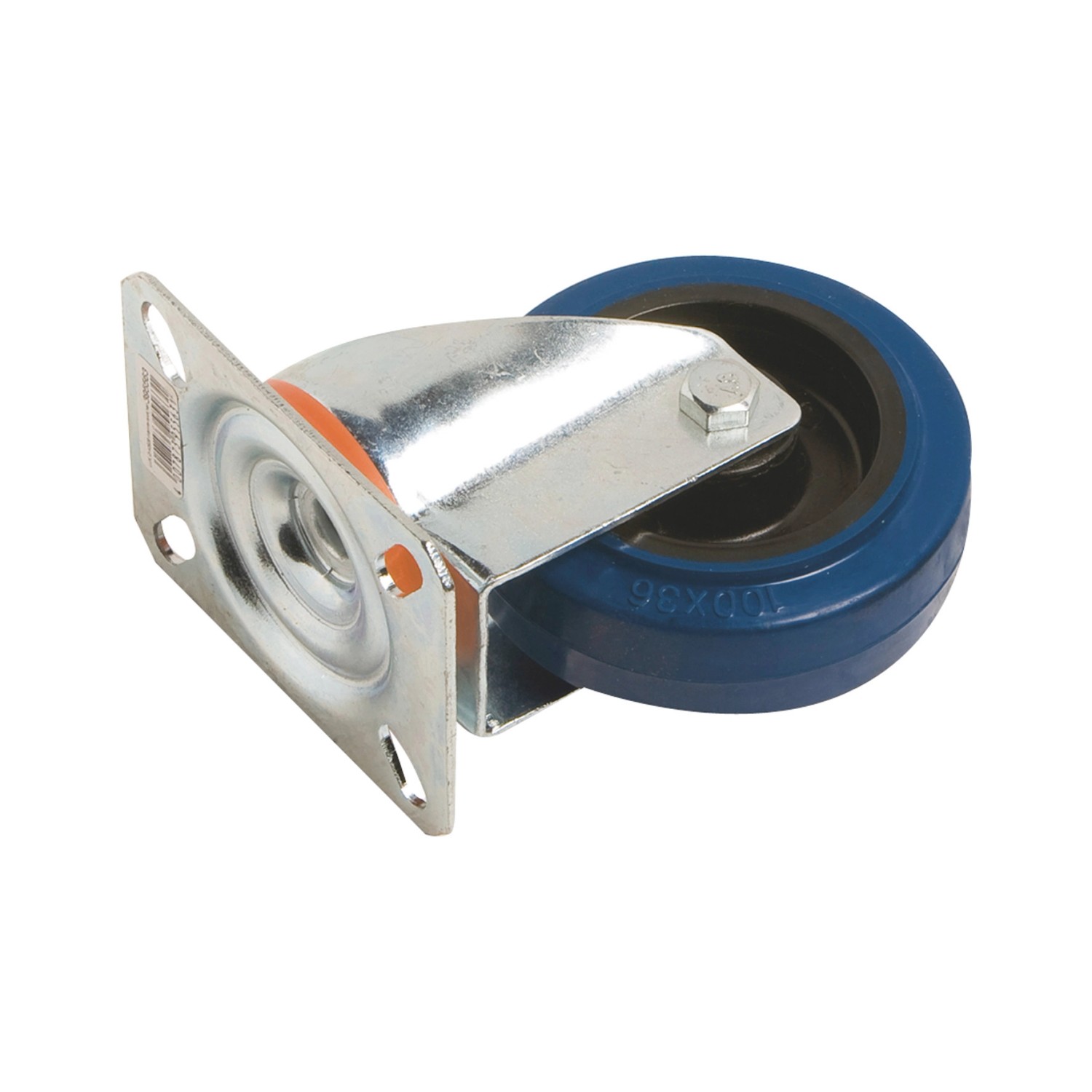 OBI Otočné přepravní kolečko s elastickou obručí průměr 100 mm 150 kg