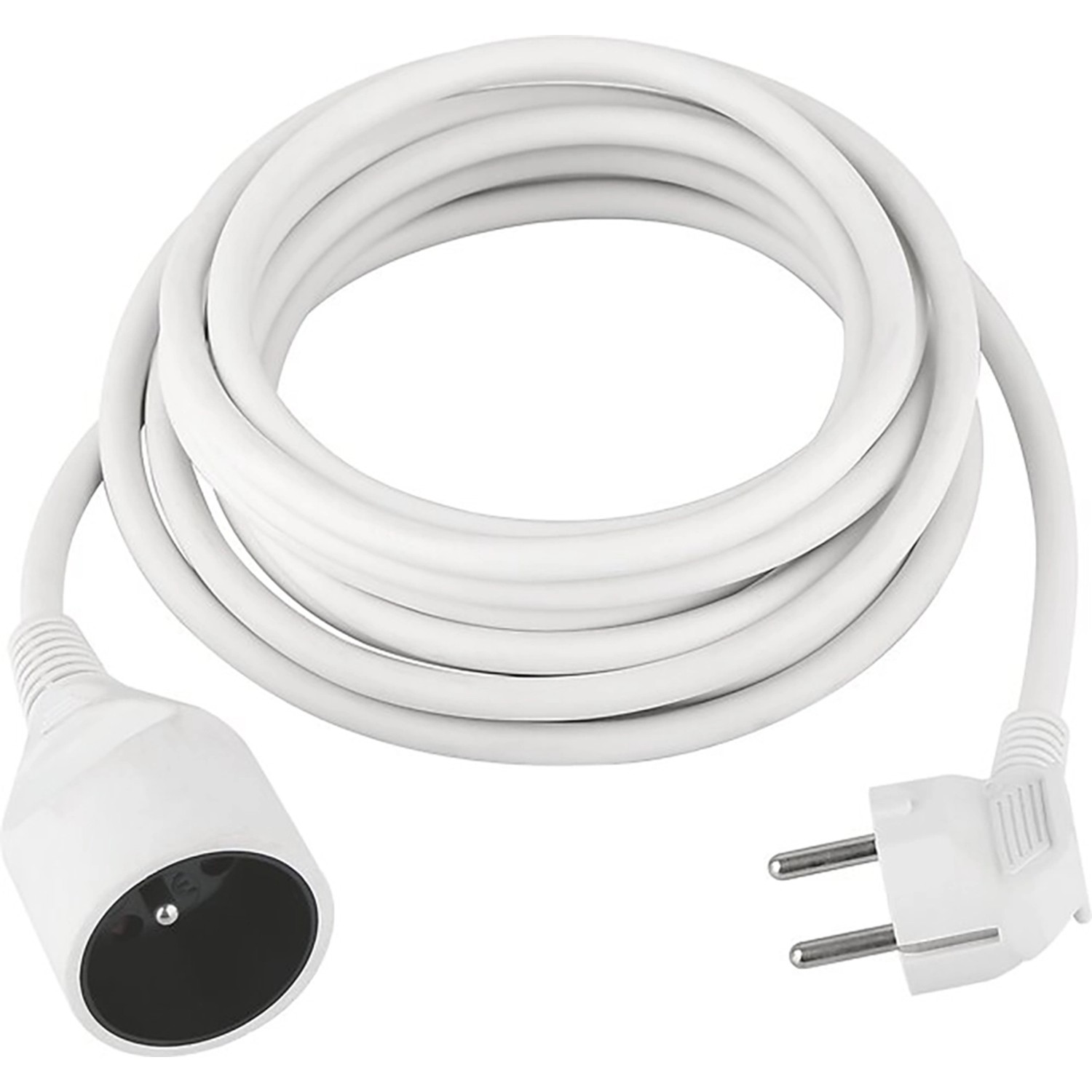 Prodlužovací kabel, bílý, 5 m