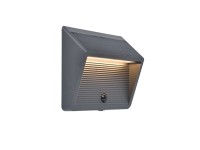 Lutec Solární venkovní lampa LINKO LED 11,5 W, 900 lm, 5000 K, 62 x 185 x 161 mm