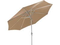 Gartenfreude Slunečník s 8 vzpěrami, šedohnědá, pr. 300 cm