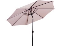 Gartenfreude Slunečník s 8 vzpěrami, světle růžová, pr. 300 cm