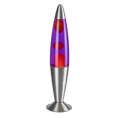 Rabalux Lampa LED lávová LOLLIPOP fialová/červená, 25W, pr. 100 x 400 mm