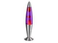 Rabalux Lampa LED lávová LOLLIPOP fialová/červená, 25W, pr. 100 x 400 mm