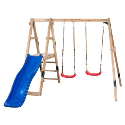Swing King Hrací věž Ava, modrá, 185 x 235 x 274 cm