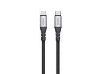 Schwaiger Nezničitelný synchronizační a nabíjecí kabel USB-C/USB-C, 1,2 m