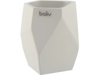 baliv Kelímek na zubní kartáčky Industrial polyresin bílý