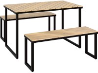 OBI Pivní set Brookfield akátové dřevo 3dílný