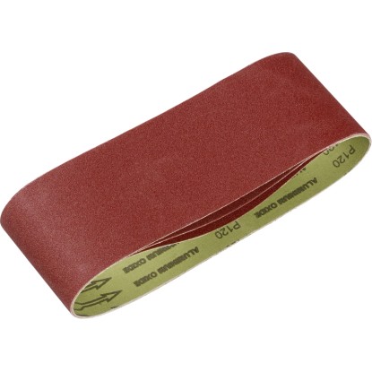 LUX-TOOLS Brusný pás Classic K120, 3 ks, 100 x 610 mm