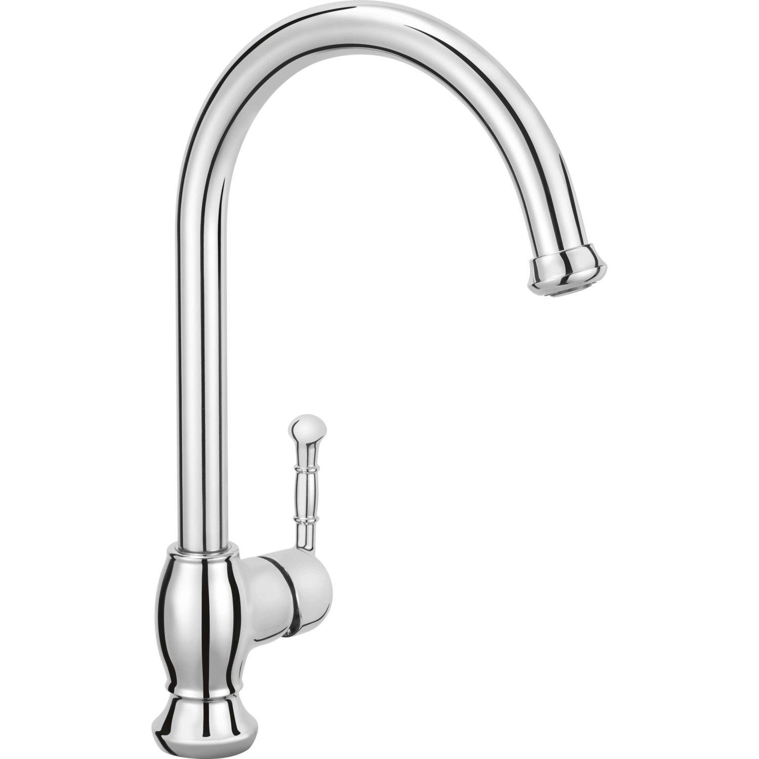 OBI Jednopáková kuchyňská baterie Mente chromovaná