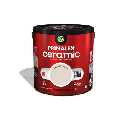 PRIMALEX Vnitřní malířský nátěr Ceramic Carrarský maramor 2,5 l