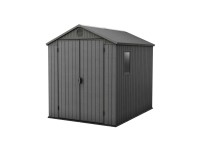 Keter Plastový zahradní domek Darwin 6x8, šedá, 190 x 244 x 221 cm