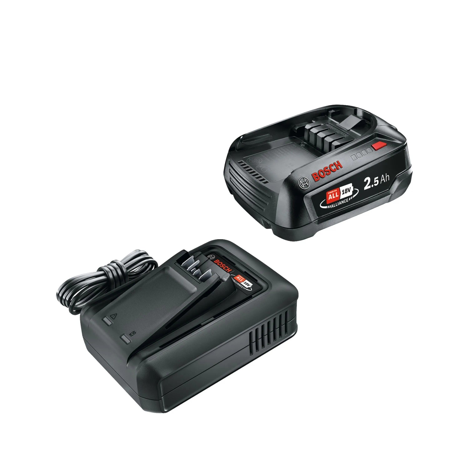 Bosch Startovací sada 18 V (1 x 2.5 Ah + AL 18V-44)