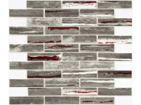 Eco Cerram Mozaika, obdélníky kamenina mix, 30 x 30 cm