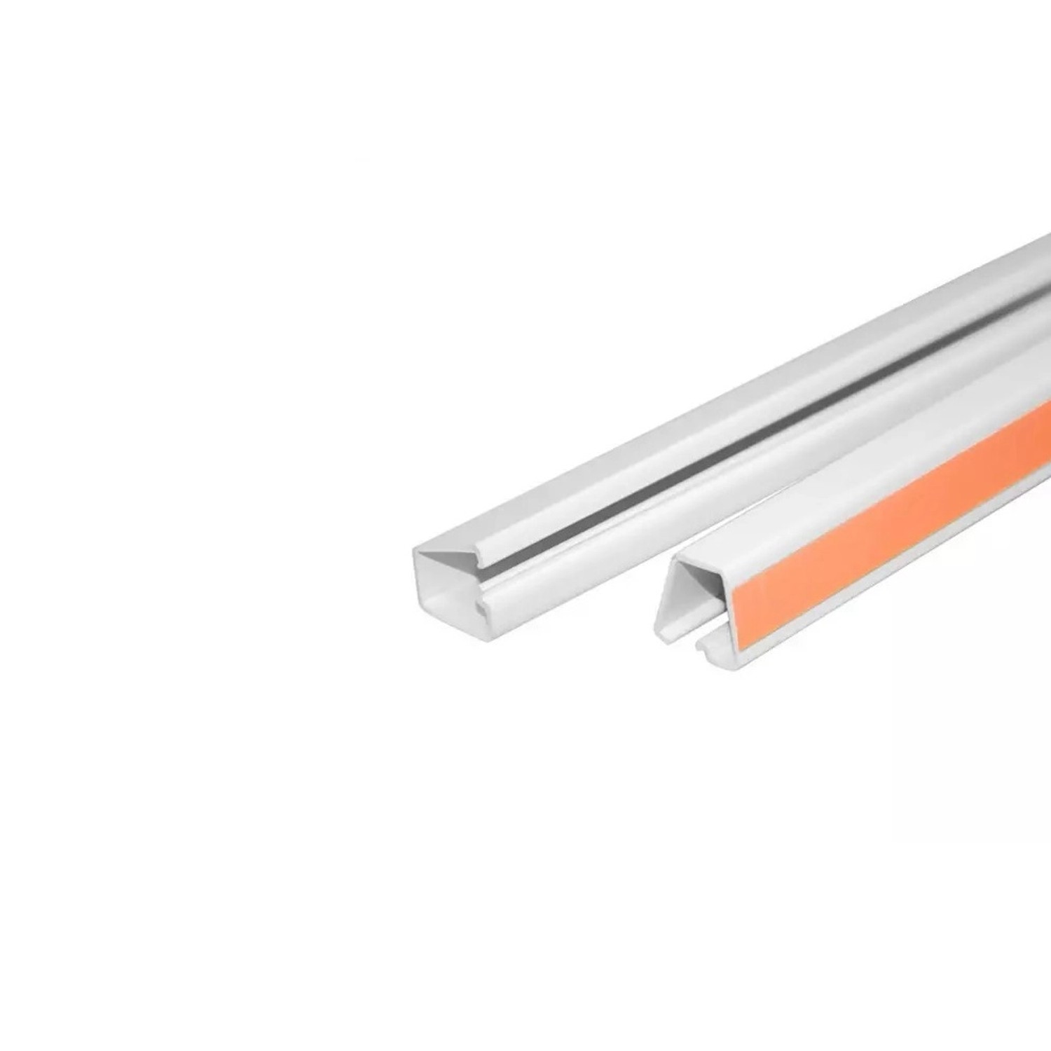 Malpro Elektroinstalační mini lišta, samolepící, bílá, 10 x 10 x 2000 mm