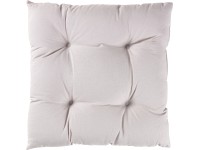 Sedací poduška Uni, světle šedá, 38 x 38 cm