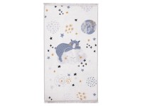 SPLENDID Koberec s potiskem BEAR bílý 120 x 160 cm SPLENDID Koberec s potiskem BEAR bílý 120 x 160 cm