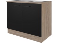 Flex-Well Kuchyňská skříňka Capril pod dřez, vč. dřezu, 100 x 85 x 57,1 cm