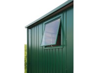 Biohort Okno pro zahradní domek Europa, tmavě zelené, 73,3 x 5 x 176 cm