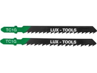 LUX-TOOLS Listy přímočaré pily na dřevo do 60 mm upínání T 75 mm hrubé