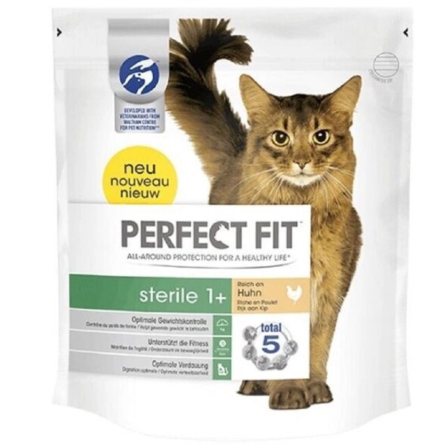 Perfect Fit Granule pro kočky sterile 1+ kuřecí a krůtí, 1,4kg