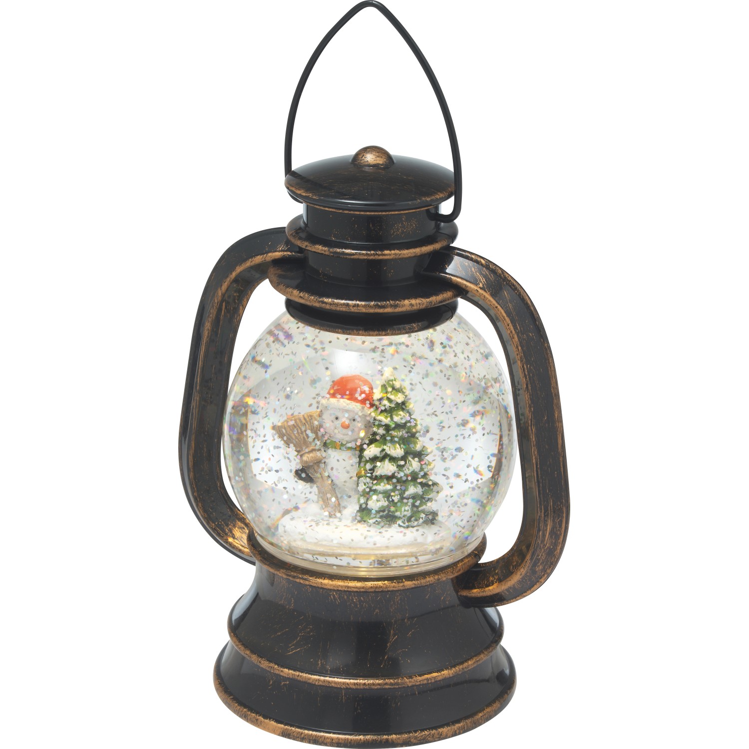 VLC LED svěhová koule lucerna bronzová, 20 x 15 x 10,8 cm, 1 ks