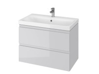 Cersanit Umyvadlová skříňka Moduo šedá, 80 cm