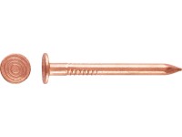 LUX-TOOLS Měděný hřebík s plochou hlavou bez povrch.úpravy pr. 2,8 x 35 mm, 20ks