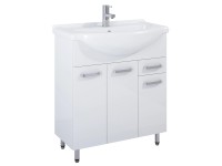 Maximus Skříňka pod umyvadlo Eve, 3 dvířka 1 zásuvka, lesklá bílá, 70 cm Maximus Skříňka pod umyvadlo Eve, 3 dvířka 1 zásuvka, lesklá bílá, 70 cm