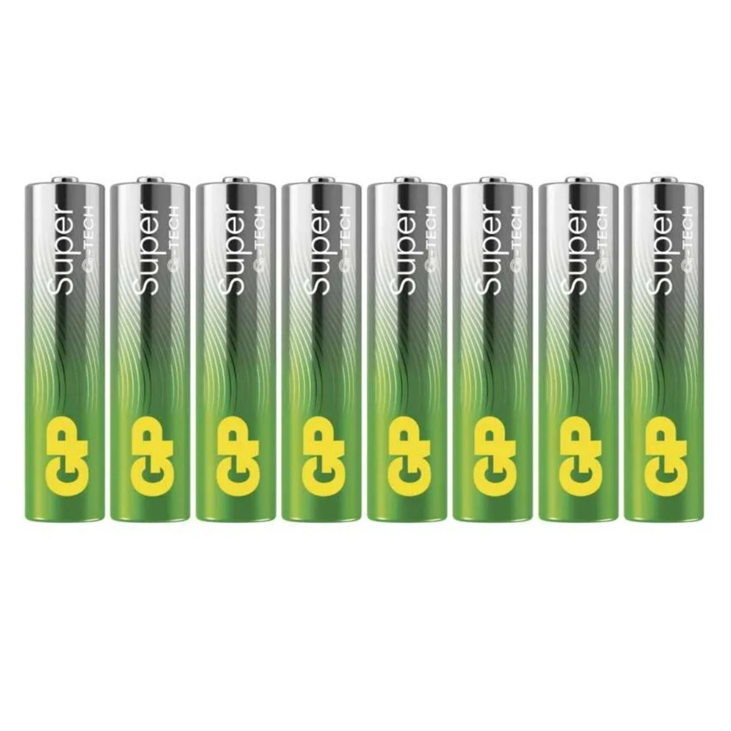 GP Alkalická baterie Super AAA (LR03), 6+2 ks