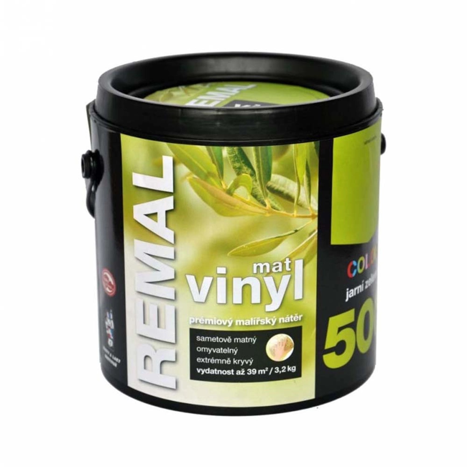 Remal Vinyl Color mat jarní zelená 3,2kg