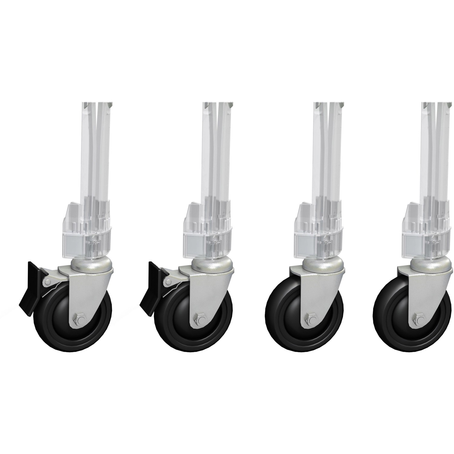 Surplus Systems Sada koleček pro eurobox Outdoor, 4 ks