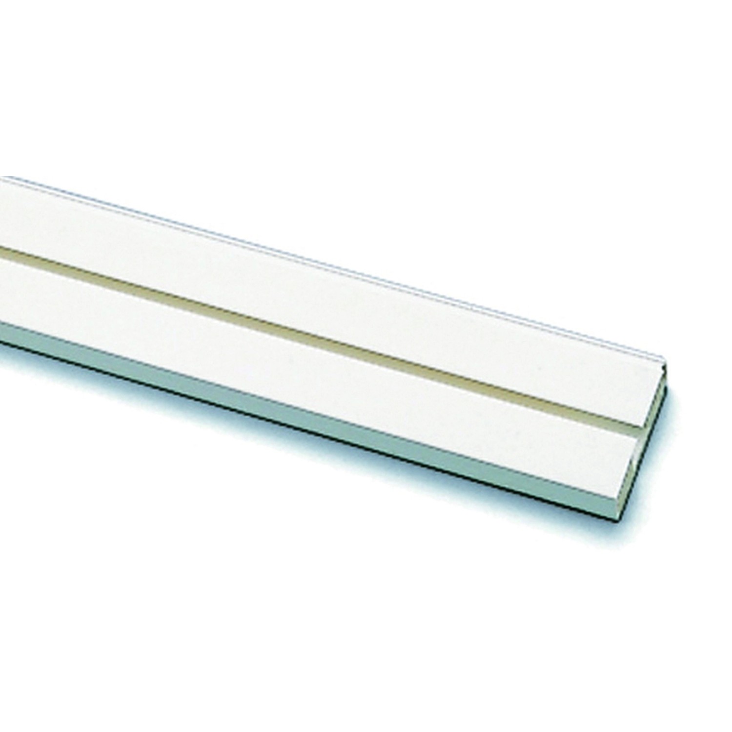 Gardinia Záclonová kolejnička jednodrážková GE1 bílá 150 cm