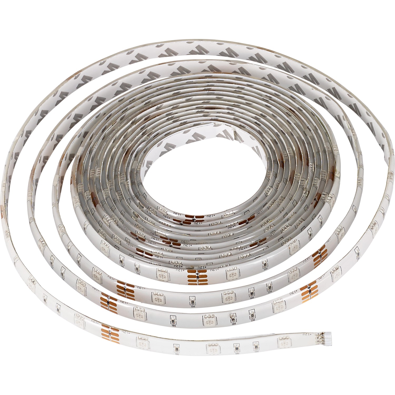 BWO Samolepicí LED pásek bílý 150x LED RGB, 24 W, 5000 x 10 mm