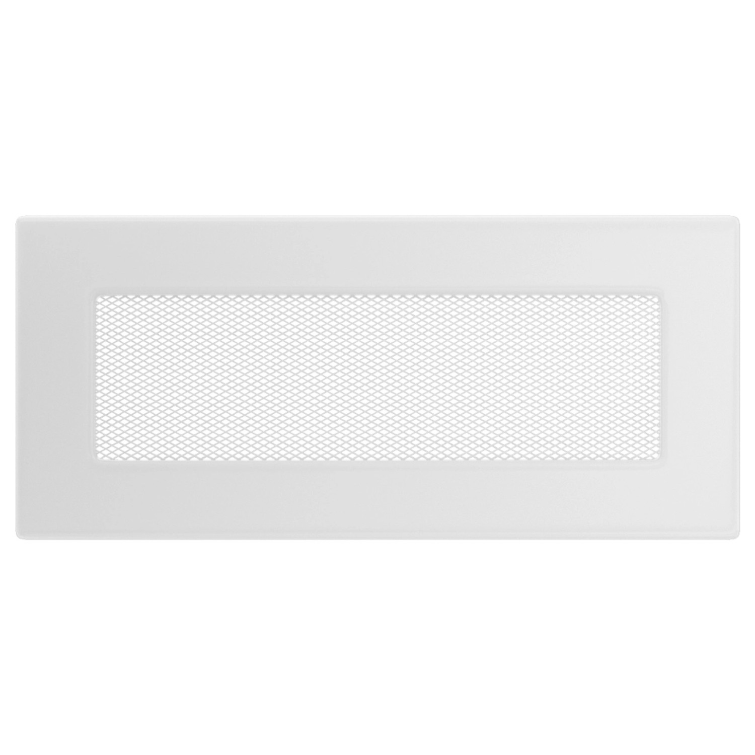 Kratki Krbová mřížka BASIC 11 x 24 cm, bílá