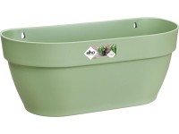 elho Závěsný květináč Vibia Campana na zeď, pistáciově zelený, 35 x 15 x 16 cm