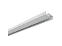 Gardinia Hliníková záclonová kolejnička, jednodrážková, bílá, 150 cm Gardinia Hliníková záclonová kolejnička, jednodrážková, bílá, 150 cm