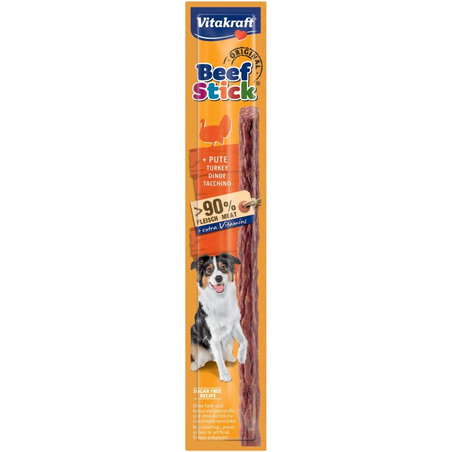Vitakraft Pochoutka pro psy Beef Stick krůtí 12 g, 1 ks