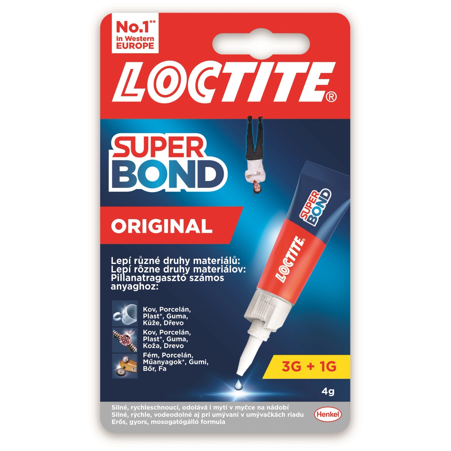 Vteřinové lepidlo Super Attak liquid, 3 g