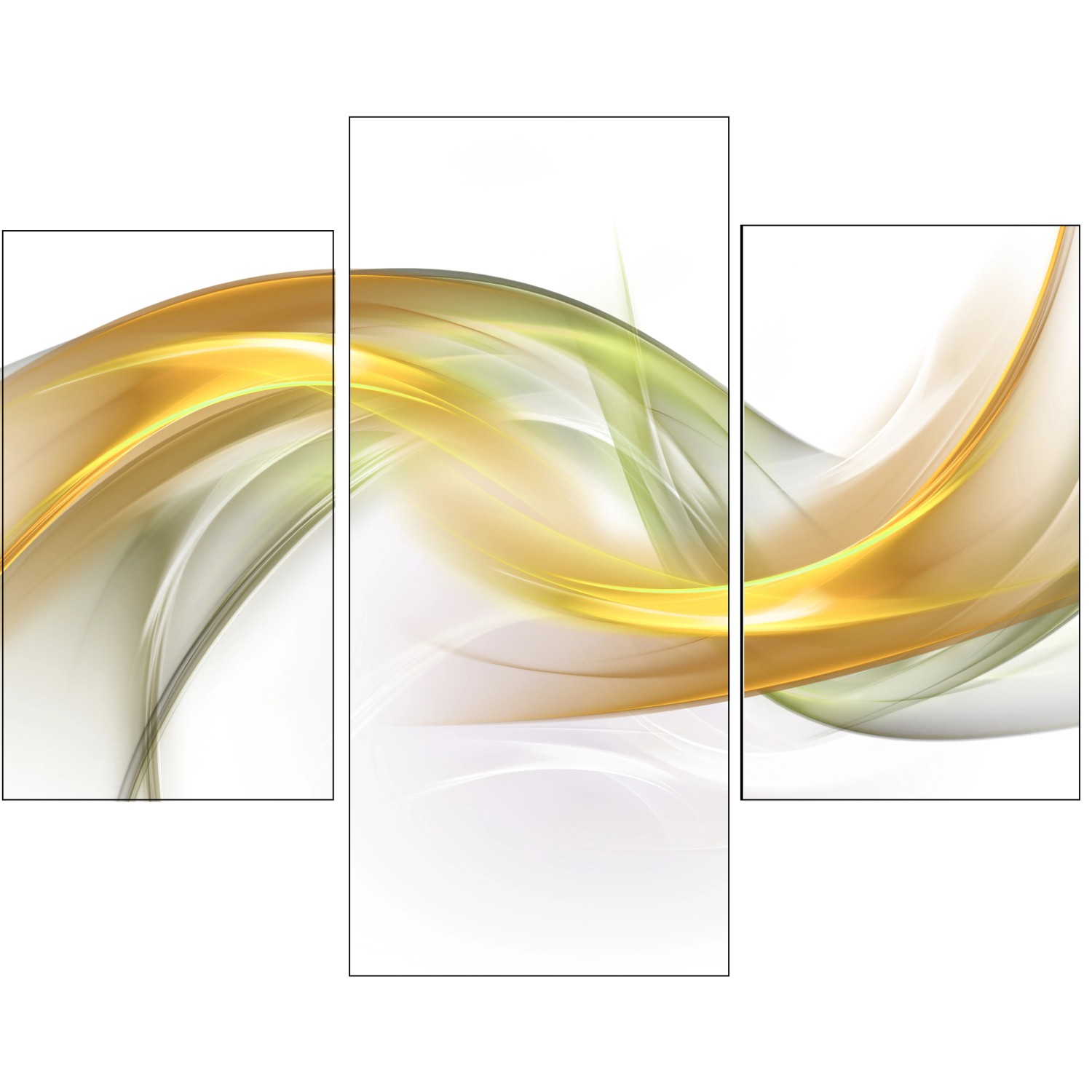 Bondecor 3dílná sada obrazů Abstrakt 30 x 42 cm