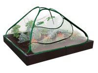 Vyvýšený záhon se stříškou PH, 120 x 120 x 60 cm