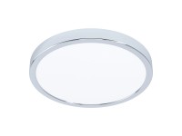 EGLO Nástavbové LED svítidlo Fueva 5 chromové/bílé průměr 28,5 cm 20 W IP44