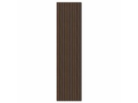 DenPanels Akustický panel ACU-line MELAMIN ořech černá MDF černá plsť 260x60 cm