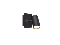 Trio 1-bodové svítidlo Marley černé 12 x 15 x 12 cm