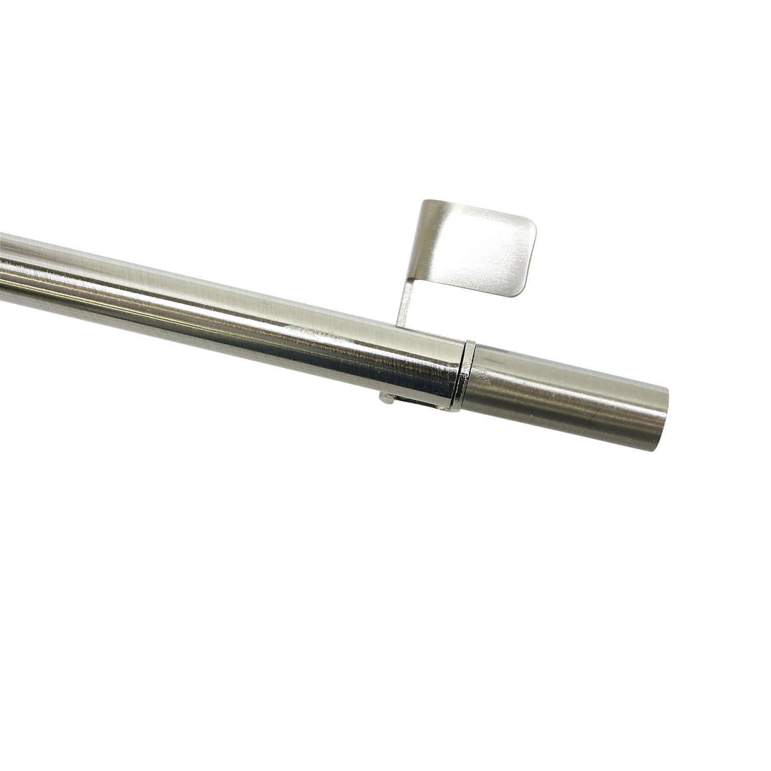 Gardinia Vzpěrná tyčka Press&Go s válečky, vzhled ušlechtilá ocel, 80 - 110 cm