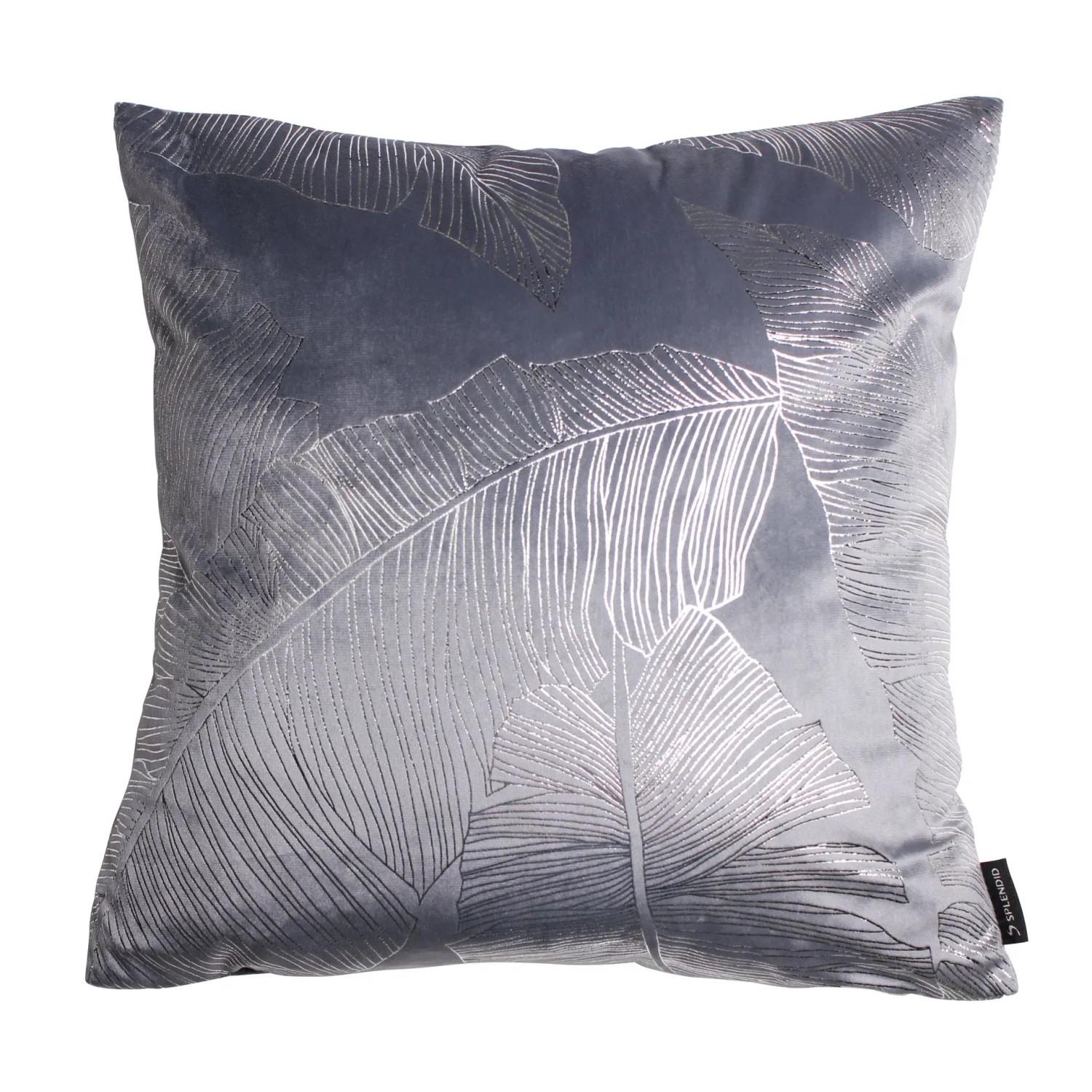 SPLENDID Polštář dekorativní VANUA šedý 45 x 45 cm